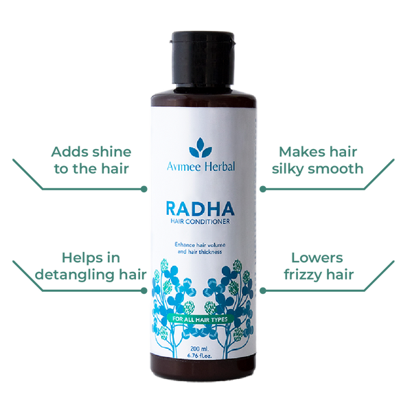 Radha Hair Conditioner | For Damaged & Weak Hair | (200 ml)